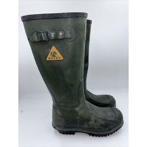 Rocky Ducks Unlimited Rubber hunting boots Mens 7 Women’s 9